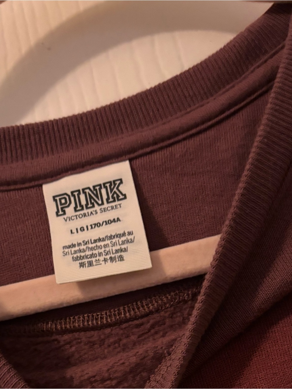 PINK Victoria's Secret Crewneck in Muave - Picture 4 of 4